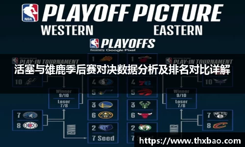 6t体育活塞与雄鹿季后赛对决数据分析及排名对比详解